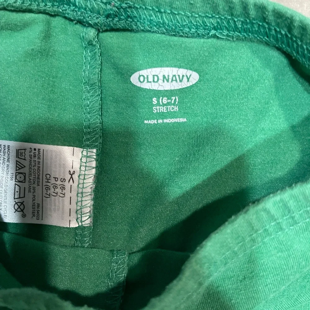 STATE Kids Leggings Set in Green, Floral Red, and Orange - Picture 9 of 9